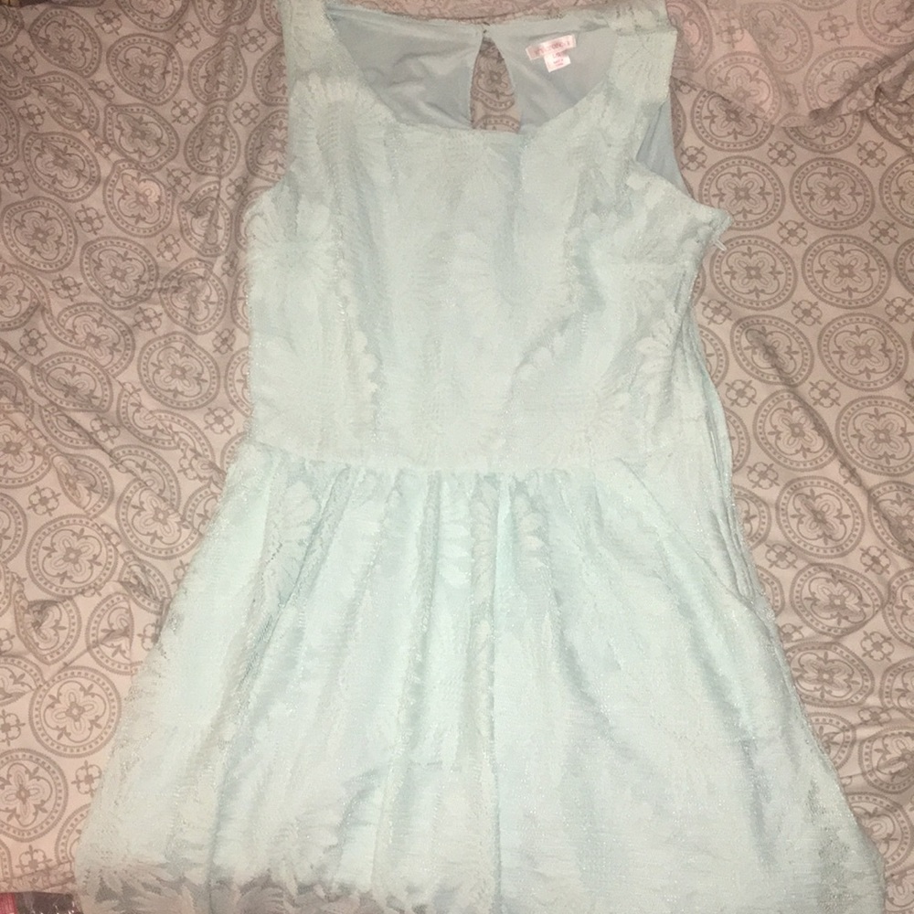 Mint Lacy Dress